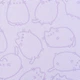 Рюкзак школьный каркасный ортопедический для первоклассника Yes H-100 Pusheen, для девочек, сиреневый (550663) - изображение 6