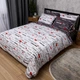 Комплект постельного белья Moon&Star Полуторный 143x210 наволочки 2x40x60 Love You Бязь Gold Люкс (MS-820014435) - изображение 1