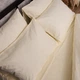 Комплект постельного белья Moon&Star Семейный 2x143x210 наволочки 4x70x70 Pure Cream Бязь Gold Люкс (MS-820014974) - изображение 6