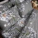 Комплект постельного белья Moon&Star Семейный 2x143x210 наволочки 4x50x70 Silver Dandelion Бязь Gold Люкс (MS-820015148) - изображение 6