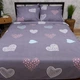 Комплект постельного белья Moon&Star Двуспальный 175x210 наволочки 4x70x70 Silent Love Бязь Gold Люкс (MS-820015094) - изображение 2