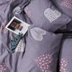 Комплект постельного белья Moon&Star Двуспальный 175x210 наволочки 4x70x70 Silent Love Бязь Gold Люкс (MS-820015094) - изображение 4