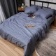 Комплект постельного белья Moon&Star Евро 200x220 наволочки 2x50x70 Ocean Steel Satin Stripe (MS-820017091) - изображение 5