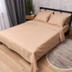 Комплект постельного белья Moon&Star Семейный 160x220x2 наволочки 4x70x70 Cream Touch Сатин Premium (MS-820016729) - изображение 1