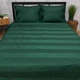 Комплект постельного белья Moon&Star Евро 200x220 наволочки 2x40x60 Emerald Luxe Satin Stripe (MS-820016985) - изображение 2