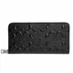 Портмоне Coach Accordion Black мужское кожаное - изображение 1