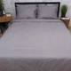 Комплект постельного белья Moon&Star King Size 220x240 наволочки 4x70x70 Silver Stripe Satin Stripe (MS-820017154) - изображение 2