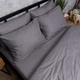 Комплект постельного белья Moon&Star King Size 220x240 наволочки 4x70x70 Silver Stripe Satin Stripe (MS-820017154) - изображение 6
