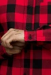 Мужская Рубашка Стаф Красная С Черным Элегантная Классическая Staff Ed Black & Red L (397196) - изображение 4