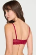 Бюстгальтер с уплотнённой чашкой Victoria's Secret 85C Красный (149688) - изображение 2