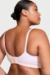 Бюстгальтер с уплотнённой чашкой Victoria's Secret 90C Белый/Розовый (149855) - изображение 3