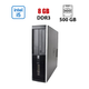 Комп'ютер HP Compaq 6200 Pro SFF / Intel Core i5-2400 (4 ядра по 3.1 - 3.4 GHz) / 8 GB DDR3 / 500 GB HDD / Intel HD Graphics 2000 б/в - зображення 1