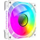 Wentylatory do obudowy GameMax Case Fan KF300R WH White 120 mm ARGB PWM Reverse Blade (3 szt.) - obraz 4