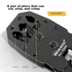 Кримпер для сетевого кабеля WANJEED WJ-1688F, для RJ45, с резаком - изображение 9