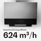 Вытяжка кухонная Klarstein Verosteel Smart 60 624 м³/год 60 см - изображение 2
