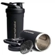 Шейкер спортивний SmartShake металевий Reforce Stainless Steel 30oz/900ml Black 4968929 - изображение 1