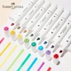 Двусторонние маркеры Faber-Castell, 36 цветов в коробке, цветные ручки O1-553636, акварельные ручки для художественного скетчинга и обучения искусству. - изображение 9