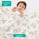Одеяло вязаное PurCotton детское хлопковое тонкое цветочное 90×90см - изображение 9