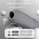Коврик для йоги и фитнеса PEAK Yoga Mat Fitness Mat TPE 185*80 см с разметочными линиями, нескользящий, утолщенный и расширенный, подходит для мужчин и начинающих, звукоизолирующий и амортизирующий. - изображение 5