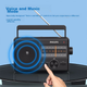 PHILIPS TAR2368 — портативный FM-тюнер для пожилых людей, полупроводниковая конструкция, настольный радиоприемник старого образца, персональное устройство для прослушивания музыки для пожилых людей [полный диапазон/указатель]. - изображение 7
