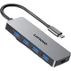 Хаб Lenovo Type-C USB 3.0 подовжувальний 4 входи для ноутбуків - зображення 1