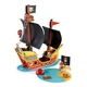 Игровой набор Janod Корабль пиратов 3D (J08579) - изображение 6