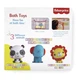 Іграшка Fisher Price Панда з набором літер та цифр для гри з водою (GMBT004B) - зображення 2