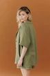 Женская рубашка из муслина ART KNIT фисташка, S-M 045959 - изображение 2
