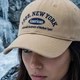 Кепка для хлопця та дівчини New York унісекс вінтажна бавовняна 56-60 см, бейсболка сонцезахисна легка провітрювана унісекс Бежевий - зображення 8