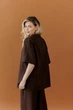 Жіноча сорочка з мусліну ART KNIT шоколад, S-М 045957 - зображення 7