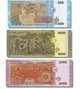 Набір 3 банкноти 500, 1000, 2000 фунтів 2009 - 2021 рік UNC - зображення 2