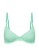 Комплект белья Victoria's Secret бюст Push-Up и трусики чики 1160837896 (Зеленый 36C/L) - изображение 8