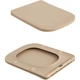 Унітаз підвісний Qtap Tern Ultra Quiet 520×345×325 мм з сидінням Slim Duroplast бежевий (QTTER26SB49001) - изображение 2