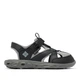 Детские сандалии Techsun Wave Columbia на липучке 38 (6 US) 24,5 см Черный/Серый 1160131981 - зображення 6