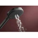 Ручний душ Hansgrohe Raindance Alive Select S 3jet чорний матовий хром (24500340) - изображение 4