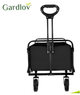 Складная садовая тележка 90 л 100 кг для дачи и кемпинга черный Gardlov HM-0563 - изображение 9