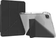 Чехол для планшета BeCover Ultra Slim Origami Transparent для Apple iPad Pro 11" M5 2025 с креплением для стилуса Apple Pencil Black (BC_715954) - изображение 1