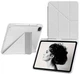 Чохол для планшета BeCover Ultra Slim Origami Transparent для Apple iPad Pro 11" M5 2025 з кріпленням для стилуса Apple Pencil Gray (BC_715955) - зображення 2