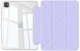 Чохол для планшета BeCover Ultra Slim Origami Transparent для Apple iPad Pro 11" M5 2025 з кріпленням для стилуса Apple Pencil Purple (BC_715957) - зображення 2