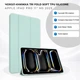 Чехол для планшета BeCover Tri Fold Soft TPU Silicone для Apple iPad Pro 11" M5 2025 Light Green (BC_715992) - изображение 6