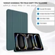 Чехол для планшета BeCover Tri Fold Soft TPU Silicone для Apple iPad Pro 11" M5 2025 Dark Green (BC_715991) - изображение 6