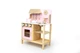 Детская деревянная кухня Avko Фессалия Pink 68х55х30 см - компактная и минималистичная с набором посуды - изображение 3