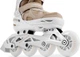 Роликовые коньки Blackwheels Flex Pro 38-41 бежевый цвет - изображение 6