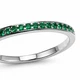 Кольцо серебряное дорожка с фианитами Silver Style 16.5 р. (10094.12 sku:2300103284801) - изображение 3