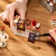 Румбокс конструктор NO.17 Cafe модель мини домик с LED подсветкой Robotime - изображение 3