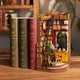 Румбокс конструктор Cosy Corner Study модель мини домик с LED-подсветкой Robotime - изображение 7