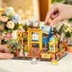 Румбокс конструктор Cathy’s Flower House модель мини домик с LED-подсветкой Robotime - изображение 8