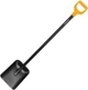 Садовая лопата совковая 127 см рессорная сталь Fiskars FK-2856 - изображение 2