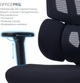 Кресло компьютерное офисное эргономичное OfficePro Unity OC510B Black - изображение 13