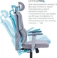 Кресло компьютерное офисное эргономичное OfficePro Unity OC510G Grey - изображение 13